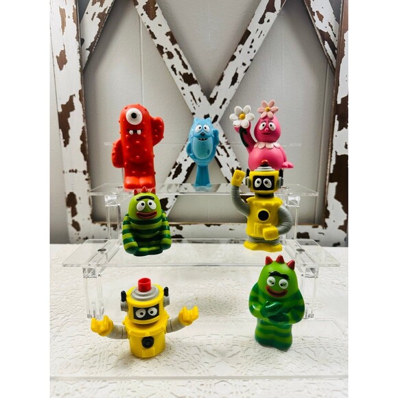 2008 YO GABBA GABBA! 3” lot of figures - Picture 1 of 6